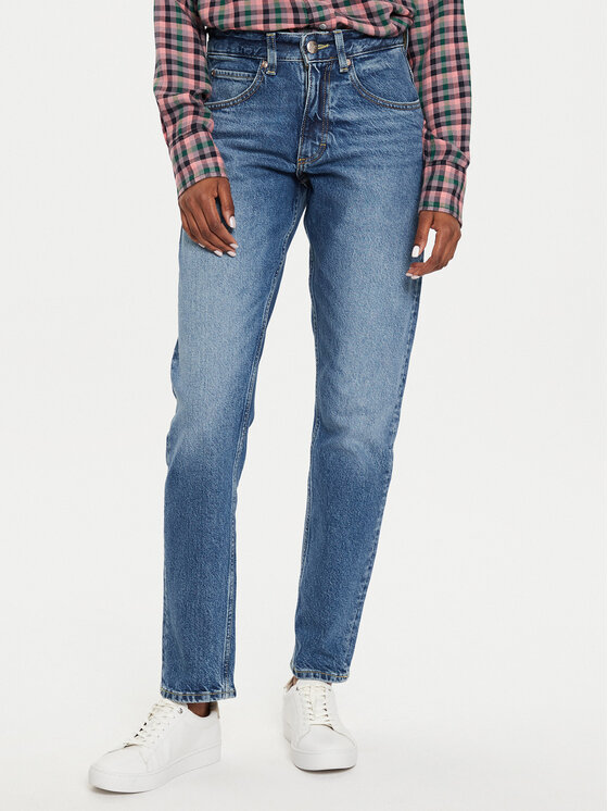 Lee Lee Дънки Rider 112355250 Син Slim Fit