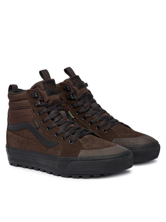 Vans Vans Πάνινα παπούτσια Sk8-Hi Waterproof Insulat VN000Y623N11 Σκούρο καφέ