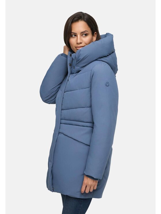 Marikoo Marikoo Kurtka zimowa Delilah Niebieski Regular Fit