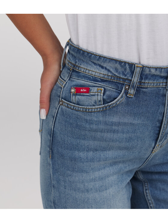 Lee Cooper Lee Cooper Jeansy JEANS D MATEA 9840 BRUSHED USED Niebieski Regular Fit