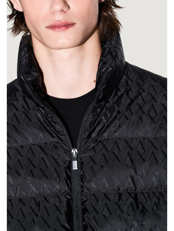 Armani Exchange Armani Exchange Giubbotto piumino DOWN JACKET Nero Casual Fit