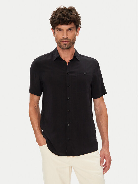 Blend Blend Camicia 20716363 Nero Regular Fit
