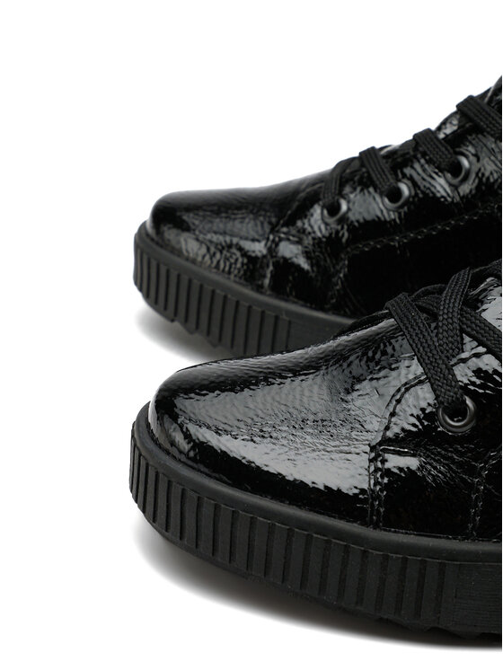 Rieker Rieker Schnürschuhe M6434-01 Schwarz