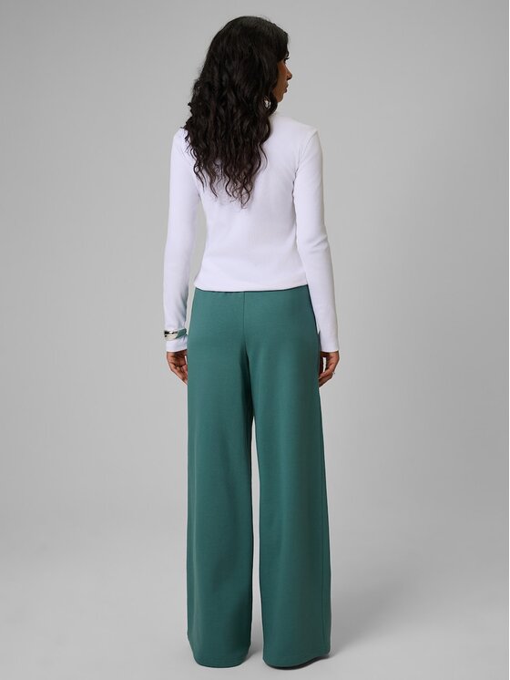 4F 4F Pantaloni da tuta 4FRSS26TTROF2011-46S Verde Loose Fit