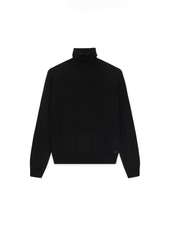 Trussardi Trussardi Golf M0916001341N033 Czarny Regular Fit