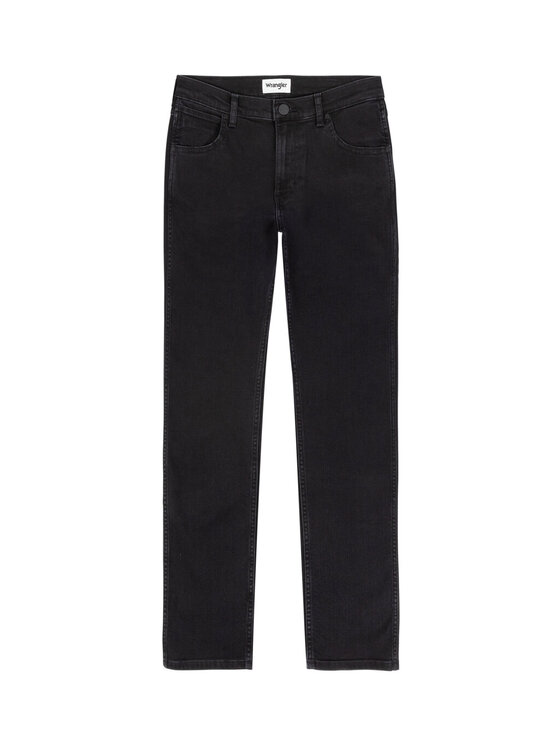 Wrangler Wrangler Jeansy GREENSBORO Czarny Regular Fit