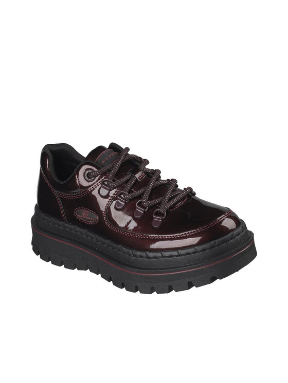 Skechers Skechers Półbuty 167073-BURG Bordowy
