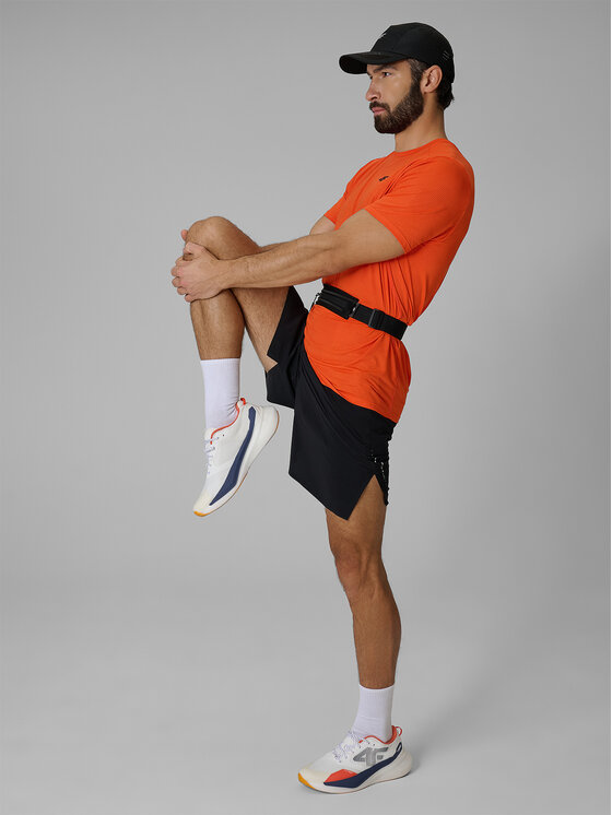 4F 4F Koszulka techniczna ATHLETIC Pomarańczowy Regular Fit