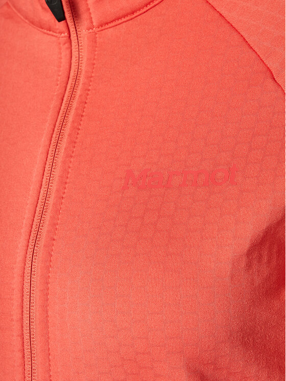 Marmot Marmot Fleecová mikina Leconte 12810 Červená Regular Fit