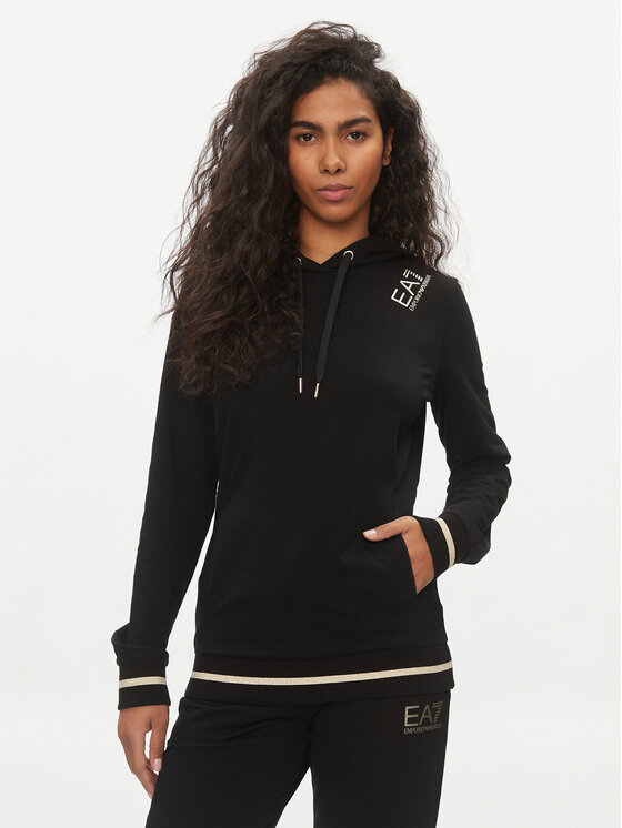 EA7 Emporio Armani EA7 Emporio Armani Sportinis kostiumas 8NTV56 TJTXZ 0200 Juoda Regular Fit