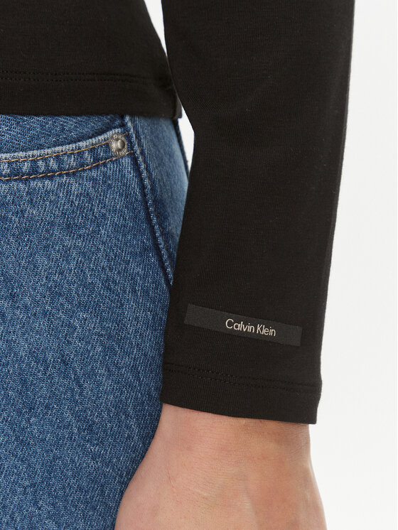 Calvin Klein Calvin Klein Golf K20K206067 Czarny Slim Fit