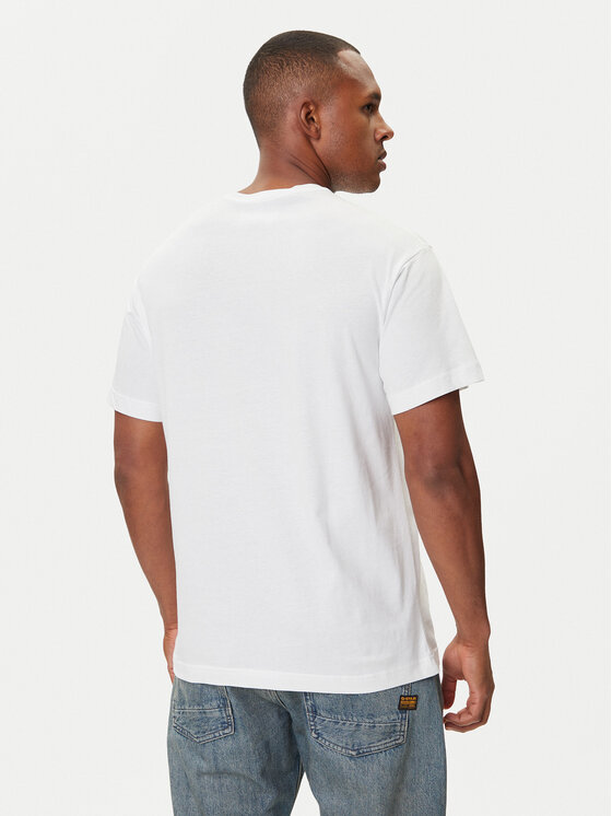 Versace Jeans Couture Versace Jeans Couture T-Shirt 79GAHT06 CJ00T Weiß Regular Fit