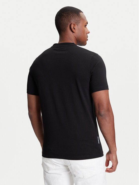 KARL LAGERFELD KARL LAGERFELD Tricou 755041 553225 Negru Regular Fit