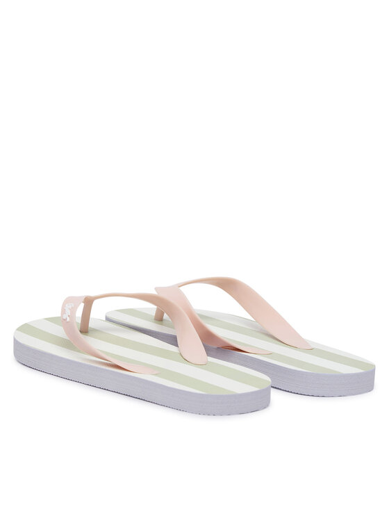 Guess Guess Šlepetės per pirštą J6GZ25 WO780 Šviesiai rožinė