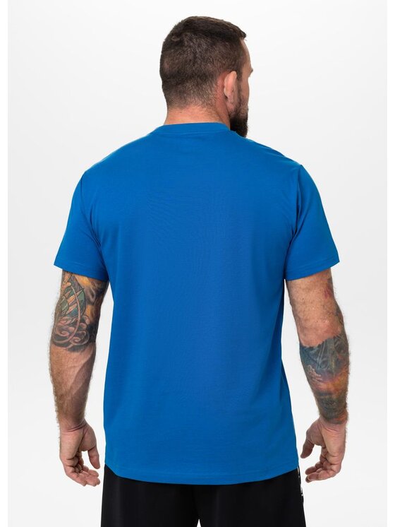 PITBULL PITBULL T-Shirt SCOTT Niebieski Regular Fit
