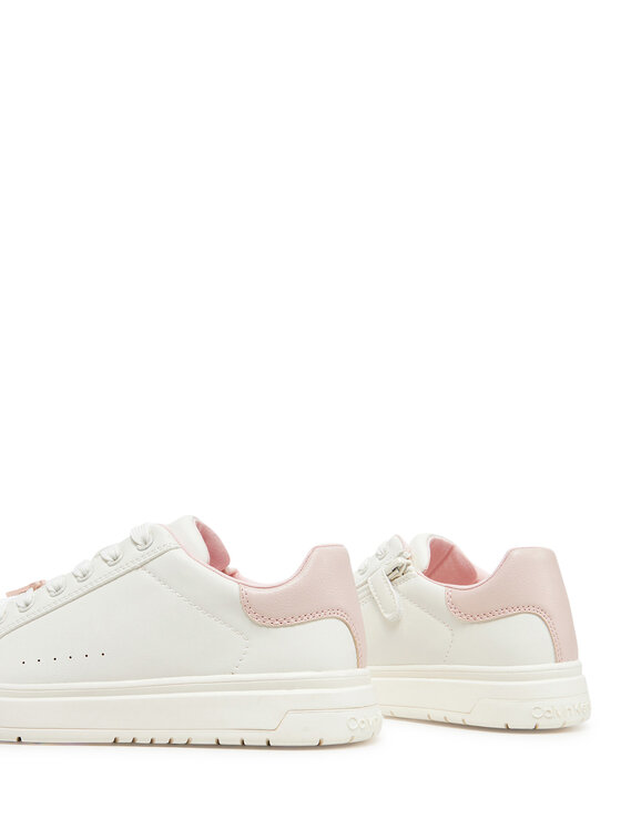 Calvin Klein Jeans Calvin Klein Jeans Laisvalaikio batai Low Cut Lace-Up V3A9-82015-1355A S Balta