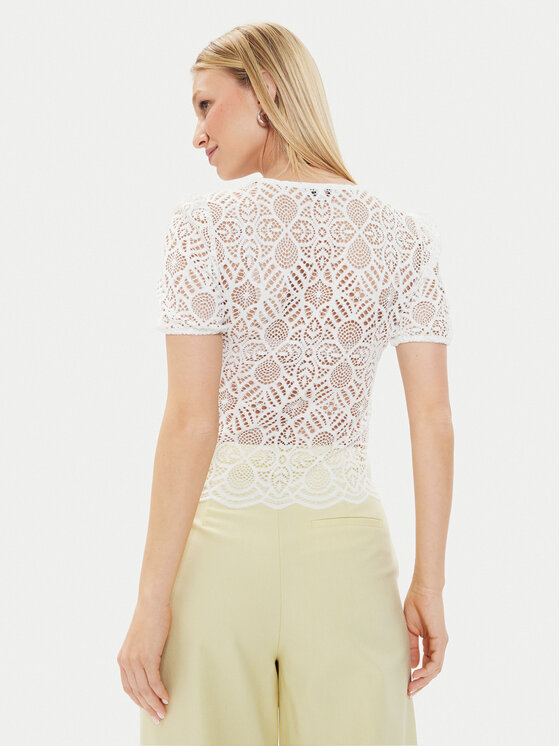 Morgan Morgan Bluse 241-DOULI Écru Regular Fit
