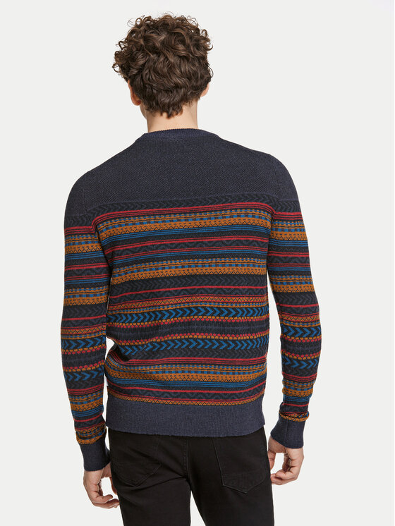 Lindbergh Lindbergh Sweater 30-80042 Sötétkék Slim Fit