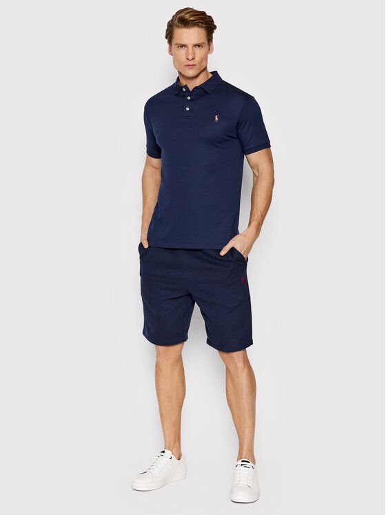Polo Ralph Lauren Polo Ralph Lauren Pólóing 710685514003 Sötétkék Slim Fit