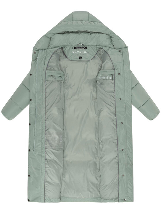 Navahoo Navahoo Kurtka zimowa Eisblick Zielony Regular Fit