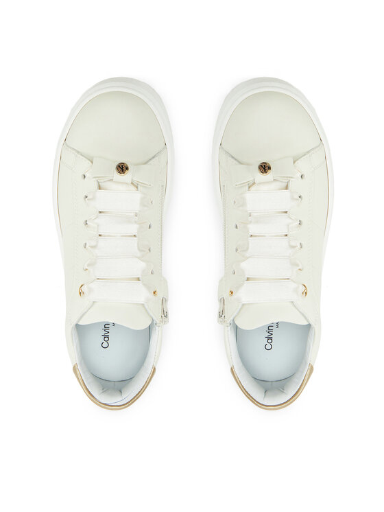 Calvin Klein Jeans Calvin Klein Jeans Laisvalaikio batai Low Cut Lace-Up Sneaker V4A9-83047-0214 S Balta