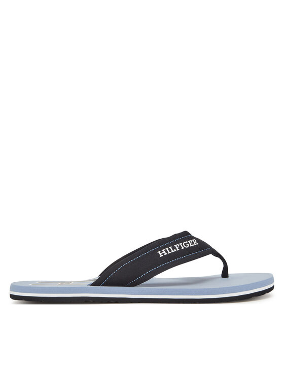 Tommy Hilfiger Tommy Hilfiger В'єтнамки Hilfiger H Padded Beach Sandal FM0FM05536 Cиній