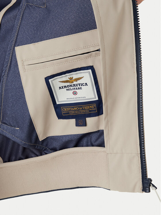 Aeronautica Militare Aeronautica Militare Куртка бомбер 261AB3050UCT04290 Бежевий Regular Fit