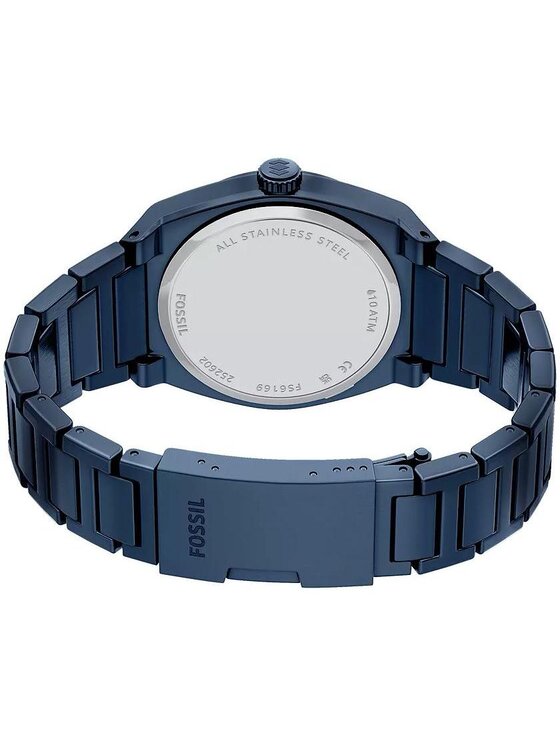 Fossil Fossil Zegarek FS6169 Niebieski