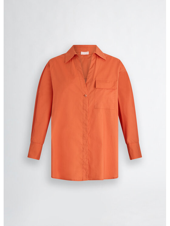 Liu Jo Liu Jo Camicia WA5203T4853M9534 Arancione Regular Fit