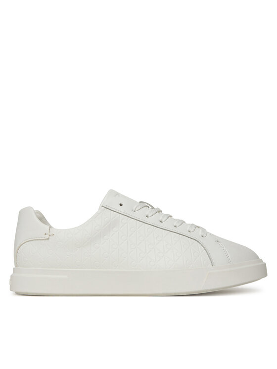 Calvin Klein Calvin Klein Сникърси Low Pro Cups Lace Up Lth Aop HW0HW02817 Бял