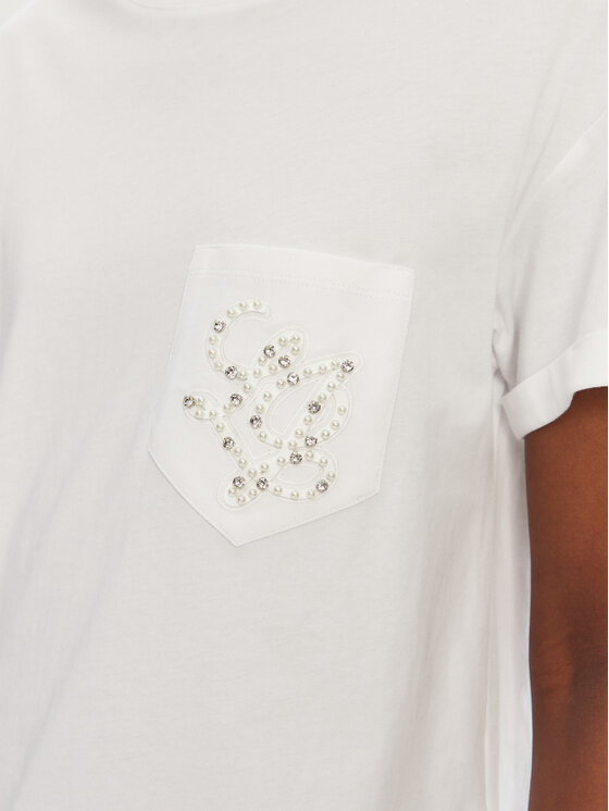 Liu Jo Liu Jo T-Shirt WA5140 JS904 Λευκό Regular Fit