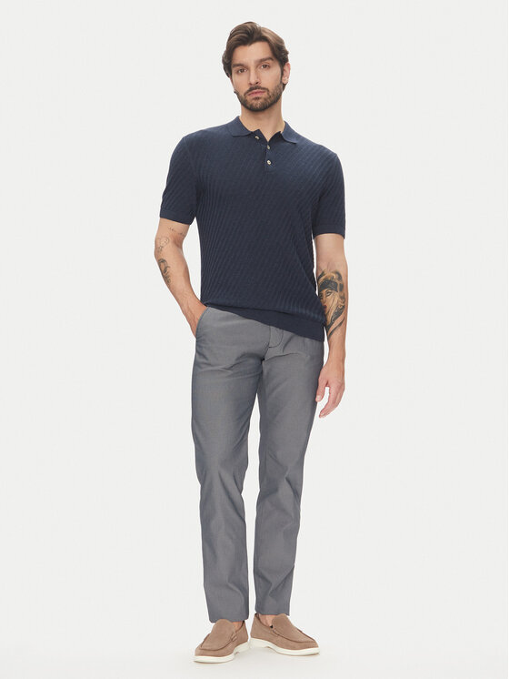 Pierre Cardin Pierre Cardin Chino kalhoty C3 33730.1060 Šedá Slim Fit