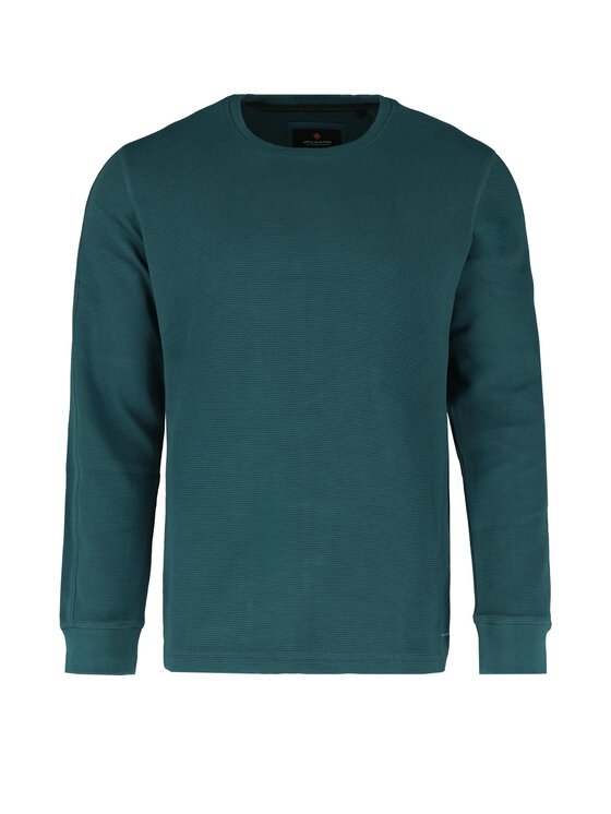 Volcano Volcano Longsleeve L-FAR Niebieski Regular Fit