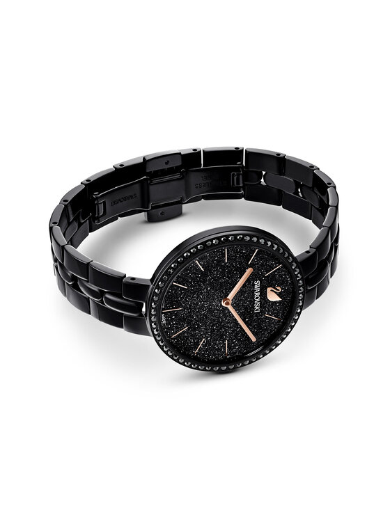 Swarovski Swarovski Zegarek Cosmopolitan 5547646 Czarny