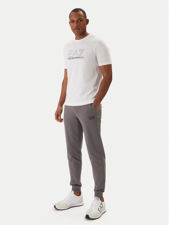 EA7 Emporio Armani EA7 Emporio Armani Spodnie dresowe 8NPP66 PJVRZ Szary Regular Fit