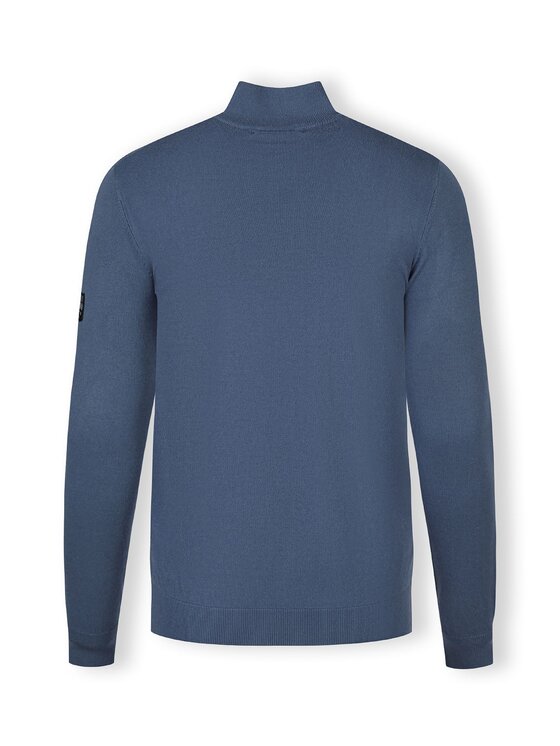 minoti minoti Sweter 27MKNIT6 Niebieski Regular Fit