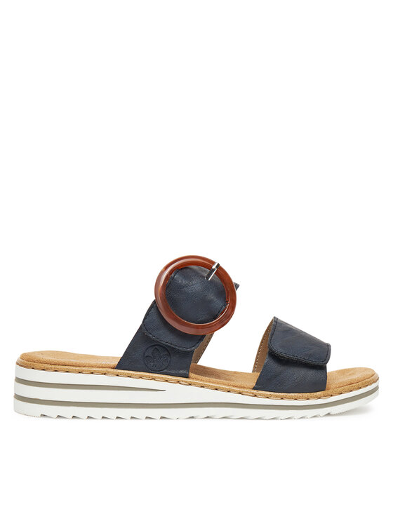 Rieker Rieker Şlapi V0692-14 Bleumarin