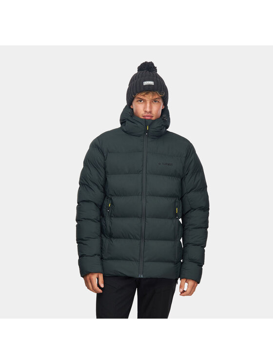 Alpinus Alpinus Kurtka zimowa Furggen Zielony Regular Fit