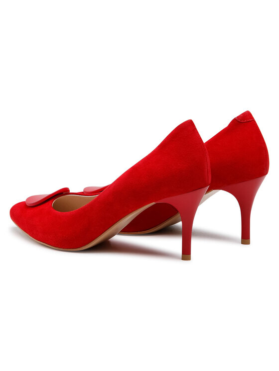 Scarpe stiletto 1070-01 Rosso