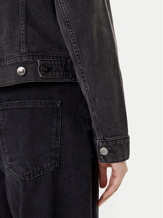 DKNY DKNY Τζιν μπουφάν P5GCYC72 Γκρι Regular Fit