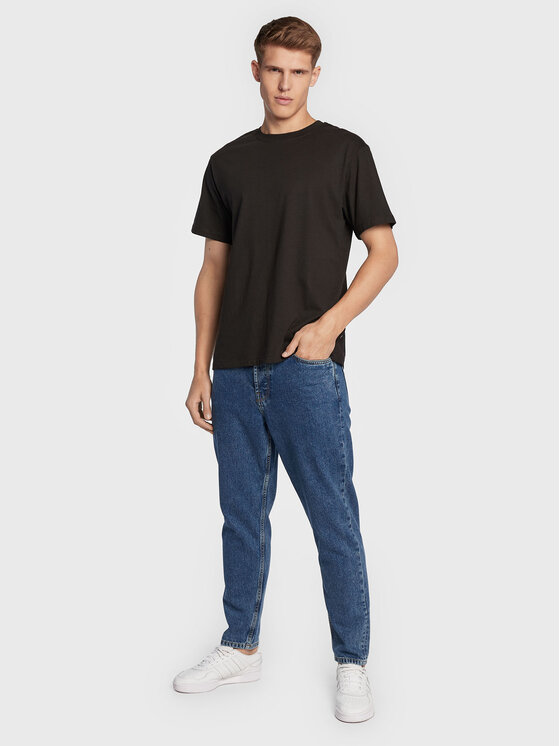 Solid Solid Traperice 21104099 Tamnoplava Relaxed Fit