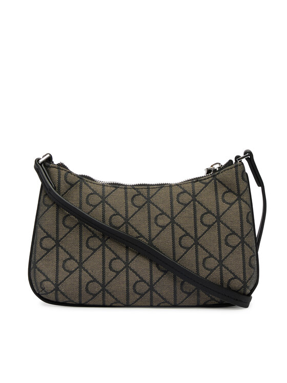 Calvin Klein Calvin Klein Handtasche Emblem Aop LV04F1164G Schwarz