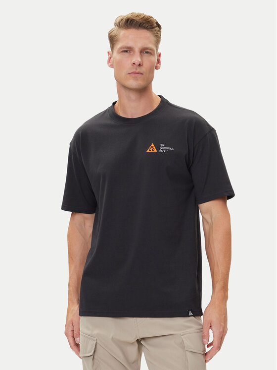 Nike Nike T-särk Acg HJ0800 Must Regular Fit