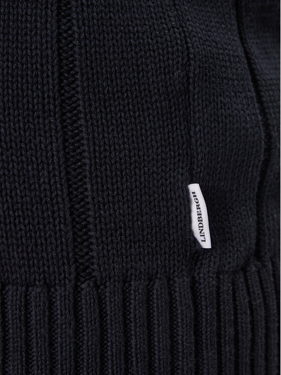 Lindbergh Lindbergh Džemper 30-805015 Tamnoplava Relaxed Fit