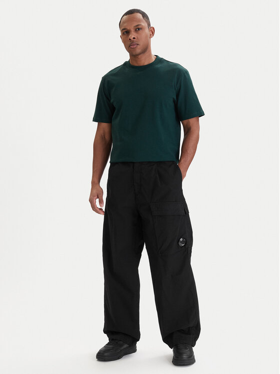 C.P. Company C.P. Company Pantaloni din material 20CMPA126A110325G Negru Boxy Fit