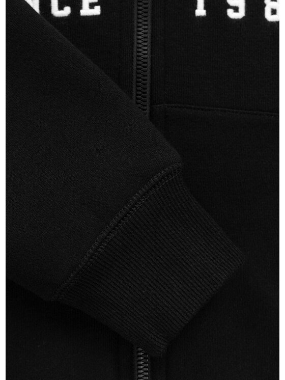 PITBULL PITBULL Bluza NORTON Czarny Regular Fit
