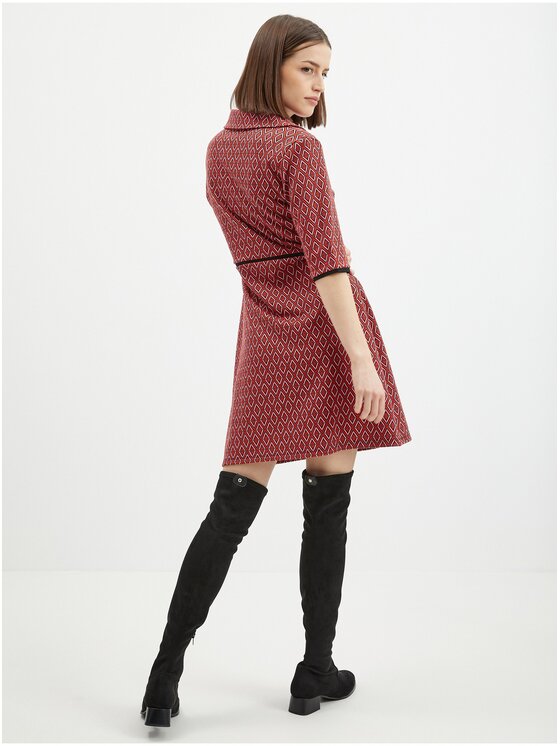 Orsay Orsay Sukienka 430025224000__XS Czerwony Regular Fit