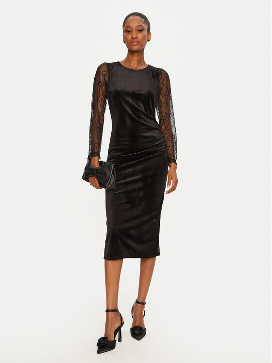 Rinascimento Rinascimento Coctailkleid CFC0121824003 Schwarz Regular Fit