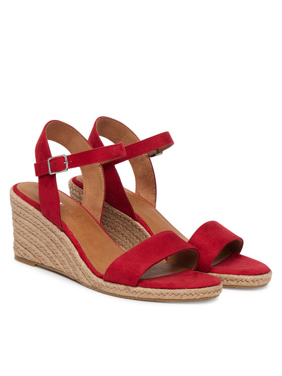 Tamaris Tamaris Espadrilky 1-28300-42 Červená