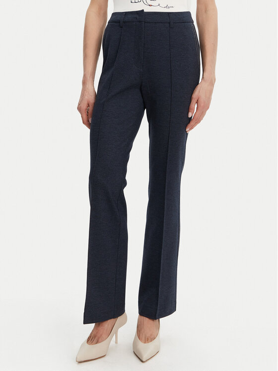 Olsen Olsen Stoffhose 14002253 Dunkelblau Bootcut Fit